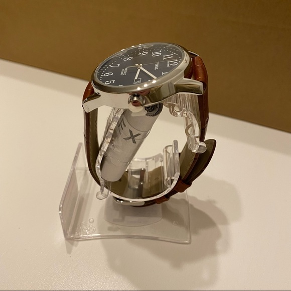 Timex Other - Timex Easy Reader 38mm Leather Strap Watch